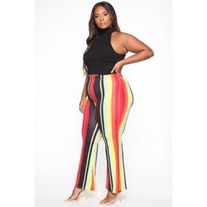 Feeling Entitled Flare Pants PLUS Size 2X